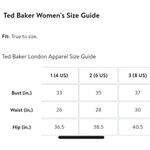 Ted Baker Burford Little Black Dress Rhinestones Party Night Out NYE size 8 Photo 13