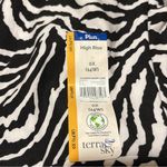 Terra & Sky New Women’s Zebra Print Capri Leggings Size 14W or 0X NWT Photo 2