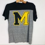 Mizzou MU Tigers Color Block T Shirt Medium Black Photo 5
