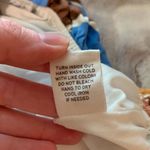 Blu Pepper  Multicolor Abstract Print Crop Top Long Sleeve‎ Peasant Blouse Size M Photo 6