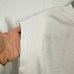 ZARA  Womens White Muscle Tank‎ Top Ribbed Sleeveless Casual Basic Boxy Tee Shirt Photo 1