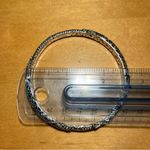 Sterling Silver Sarda Artisan  Cut Out Filigree Scroll Hinged Bangle Photo 15