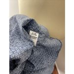 Ann Mashburn  Blue Linen Cotton Popover Blouse Large L Photo 8