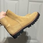 Madewell  WOMENS CITYWALK LUGSOLE CHELSEA BOOT SUEDE BEIGE 9.5 Photo 1