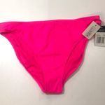 California Waves PINK Ribbed Bikini Swim Bottom Photo 3