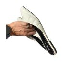 ZARA  quilted flats‎ white mules slides summer 9/40 Photo 4