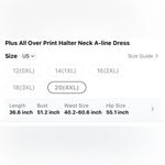 SheIn ‎ curve 4XL Dark Navy Color Block Dress Photo 6