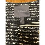 The Limited  Textured Black And White Zip Up Jacket Womens Medium Photo 7