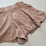 Row A Natural Tan Flutter Thermal Shorts Lounge Flounce Size Medium Photo 3