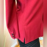 J.Crew Double-Breasted Wool Red Peacoat Small Y2K Photo 7