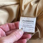 Oversized Tan Cotton Button Up Vest New Photo 6