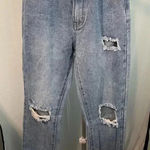 Princess Polly  Size 4 distressed denim Women’s‎ Jeans B12 Photo 0