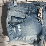 Billabong Y2K Distressed Beach Jean Shorts - Size 3 Photo 2