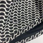 Nike  Women's Dri Fit Geometric Running Shorts Black White Size XL Photo 2