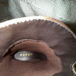 Roper Dark Brown Fringe Ankle Boots Size 6 Photo 6