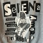 Selena official Cut & Paste crewneck in small. Ex. Cond. Gray Photo 3