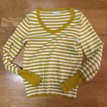 Boden Cotton Wool Bernice Striped Fisherman Coastal Preppy Career Sweater 2 Yellow Photo 1