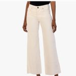 Kut From The Kloth NWT - Meg High Rise Fab AB Ankle Wide Leg Frayed Hem 12 Photo 1