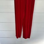 A Touch of Class Women’s Large Extra Large Red Acetate Pants Travelers Photo 1