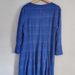 JM Studio John Meyer Blue Tent Style Striped Dress 16 Photo 1