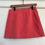 ZARA  women’s medium pink coral button mini skirt micro mini preppy pleated Photo 6
