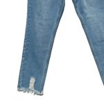 Princess Polly  Mabel Light Wash Exposed Zipper Jeans Size 6 Photo 3