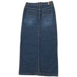 Unionbay Vintage Y2K Union Bay Straight Denim Maxi Skirt w/ side Splits Photo 1