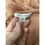 American Eagle  Outfitters Women`s Top Size S Orange Open Back Dress Photo 6