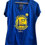 Fanatics  New NBA Golden State Warriors 2017 Finals Champions Cotton Tee Shirt Photo 0
