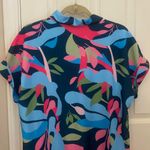 SheIn  Short Sleeve Silky Collared Shirt Dress Photo 8