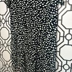Cori Lane Ladies Polka Dot Black White Short Sleeve Scoop Neck Dress SZ XL Photo 3