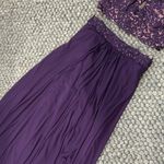 Faviana Favianna 96551 Two Piece Purple Prom Dress Size 2 Photo 4