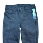 Liverpool Los Angeles Jacqueline Printed Skinny Pants Sz 10 NEW Black Gray Plaid Photo 4