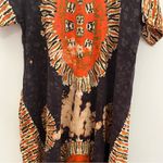 Deep Exports, featuring black background with orange and white circular patterns Size L Photo 2