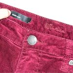 Kut From The Kloth Burgundy Diana Skinny Corduroy Pants size 10 Photo 6