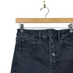 American Eagle Highest Rise Flare Jeans Womens 6 Black Stretch Y2K Retro Fall Photo 3