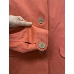 Akris Punto Wool Blend Jacket 6 Orange Button Down Angora Winter Blazer Designer Photo 5