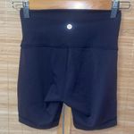 Lululemon  Athletica black Align high rise biker shorts size 4 Photo 1