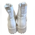 Steve Madden Tornado Combat Boot in White Photo 5