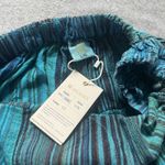 NWT Ananta Romper Woman's L/XL Patchwork Teal Blue Black Pockets Boho Hippie Size undefined Photo 14