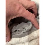 Adidas Hat Cap Fitted Womens White Cable Knit Visor Beanie Winter Acrylic Photo 4