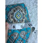 Vera Bradley  Quilted Paisley Cosmetic Case Make Up Bag Photo 9