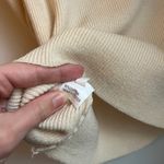 Cream Twisted Tube Top Size M Photo 3