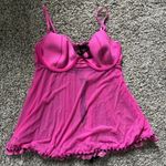 Jezebel  Pink Lace Lingerie Top Photo 1