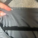 Nike  Dri Fit Women Size Medium‎ Gray breathable athletic workout tank top Photo 2