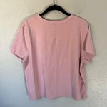Lululemon Baby Pink Knit Crop Tee Photo 3