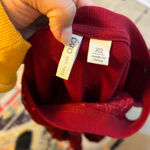 Cato Red Sequin Cut Out Sweatshirt Photo 2