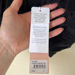 Alice McCALL Black Ruffle Lace Crop Top NWT Photo 6