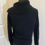 Valerie Stevens  2 Ply 98% Cashmere Cowl Neck Asymmetrical Sweater EUC Photo 4