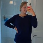 Vince Crewneck Navy Sweater Photo 0